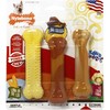 Nylabone Extreme Dura Chew Triple Pack – Patvarus kramtymo rinkinys, vištienos, kukurūzų, vanilės skoniai