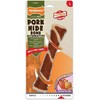 Nylabone Extreme Porkhide L – Šoninės ir žemės riešutų sviesto skonio ilgaamžis šunų kramtukas