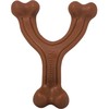 Nylabone Extreme Wishbone Bison Chew – tvirtas, didelis šunų žaislas su tikrovišku bizonų skoniu