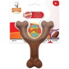 Nylabone Extreme Wishbone Bison Chew – tvirtas, didelis šunų žaislas su tikrovišku bizonų skoniu
