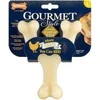 Nylabone Gourmet Wishbone Vištienos kramtukas – tvirtas šunų žaislas su intensyviu vištienos skoniu, mažas dydis