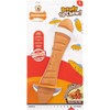 Nylabone Power Chew Bagelė – Kietas, vištienos kvapo kramtomasis žaislas, ilgaamžė konstrukcija