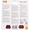 Nylabone Power Chew Basted Blast Bone XS – Kietas Dvigubo Skonio Šoninės ir Kepsninės Kramtomųjų Žaislų Rinkinys, 2 vnt.