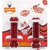 Nylabone Power Chew Basted Blast Bone XS – Kietas Dvigubo Skonio Šoninės ir Kepsninės Kramtomųjų Žaislų Rinkinys, 2 vnt.