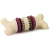 PetSafe Busy Buddy Bristle Bone kramtomasis žaislas – maži, dantų valymo dizaino su skanėstu