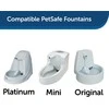 PetSafe Drinkwell Premium anglies filtrai – Atsarginė anglies kasetė, suderinama su Mini, Original, Platinum fontanėliais, 3 vnt.