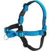 PetSafe Easy Walk Deluxe pavadėlis – švelnus juodas ir mėlynas šuns pavadėlis su pavadėliu, vidutinio dydžio