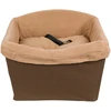 PetSafe Happy Ride rudų automobilio sėdynė – saugus kelioninis krepšys, palaiko iki 14 kg svorio