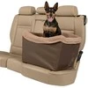 PetSafe Happy Ride rudų automobilio sėdynė – saugus kelioninis krepšys, palaiko iki 14 kg svorio