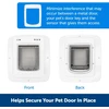 PetSafe Išmanusis durų adapteris – vidutinio dydžio, saugiai priglundantis prie „SmartDoor“ sistemų