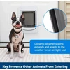 „PetSafe SmartDoor“ prijungiamas augintinio durys – vidutinio dydžio, su „Wi-Fi“ ryšiu, mikroschemų skaitytuvu ir valdymu programėle