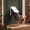 PetSafe Staywell Original 2 krypčių naminių gyvūnėlių durelės Baltos – Klasikinis mažas dydis, patvarus atvartų dizainas