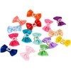 Show Tech Grooming Bows – Rankų darbo Elastingas Dekoratyvinis Rinkinys, 50 Vnt.