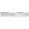 Show Tech Featherlight Swirl šukos 25cm – Dvigubai lenktos, itin lengvos su skirtingo tankumo dantukais