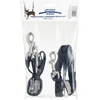 Show Tech Grooming Noose Set Mini – Reguliuojamos nailoninės pavadėliai, 1,5 cm pločio, saugiai priglundantis