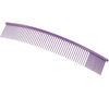 Show Tech lenkta šukų šukelės 25cm – lengvas violetinis apdailos įrankis su skirtingu dantukų tarpeliu