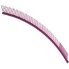 Show Tech lenkta šukų šukelės 25cm – lengvas violetinis apdailos įrankis su skirtingu dantukų tarpeliu