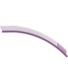 Show Tech lenkta šukų šukelės 25cm – lengvas violetinis apdailos įrankis su skirtingu dantukų tarpeliu