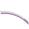 Show Tech lenkta šukų šukelės 25cm – lengvas violetinis apdailos įrankis su skirtingu dantukų tarpeliu