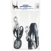 Show Tech Grooming Noose Set Mini – Reguliuojamos nailoninės pavadėliai, 1,5 cm pločio, saugiai priglundantis