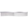 Show Tech Featherlight Swirl šukos 25cm – Dvigubai lenktos, itin lengvos su skirtingo tankumo dantukais