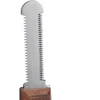„Show Tech“ Trio-Trim Stripping peilis – 3 viename, medinė rankena, nuo vidutinio iki itin smulkaus dantuko