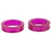 Show Tech Blizgantys žirklių laikikliai – 21 mm skersmens, violetiniai, patogi rankena, 2 vnt. rinkinys