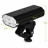 1300 lm LED dviračio žibintas su USB-C ir IP65 atsparumu vandeniui