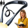 Ant kaklo uždedama LED lempa skaitymui, įkraunama USB-C