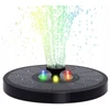 Saulės energijos fontanas AquaGlow, RGB LED