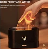 Aroma oro drėkintuvas ugnies imitacija, 4.5 W, spalva: juoda