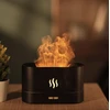 Aroma oro drėkintuvas ugnies imitacija, 4.5 W, spalva: juoda