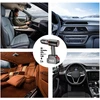 automobilio dulkių siurblys su skirtingais antgaliais