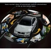 Automobilio vaizdo registratorius su dviem kameromis, spalva: juoda