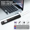 Lazeris su USB pakrovimu, žalias