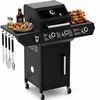 Dujinis grilis Varen 3.0 Juodas, 10 kW, 2+1 degikliai