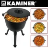Emaliuotas ketaus katilas 10l