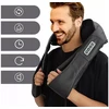 Elektrinis masažuoklis Fascialinis masažuoklis HP-GS A3 Vibro kaklo masažuoklis Shiatsu Pro 24W