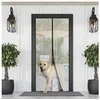 Tinklelis nuo uodu durims 100x210cm T-01, spalva: juoda