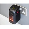 Mini elektrinis šildytuvas, 400 W, spalva: juoda