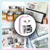 FASHAN JIAERDUN TECHNOLOGY CO., ; Room 408f, 4th Floor, No. 82, Wugang Road, Shiwan Town Street, Foshan, GD, China; 929960837@139.com Mini spausdintuvas Mini spausdintuvas Mini spausdintuvas Cat Rožinė ir 11 ritinėlių spausdinimo popieriaus