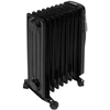 Tepalinis radiatorius KRAFT&amp;DELE KD6512, 2000 W, spalva: juoda