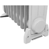 Tepalinis radiatorius KRAFT&amp;DELE KD6510, 1000 W, 9 sekcijų, spalva: balta