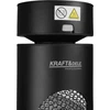 Infraraudonųjų spindulių šildytuvas KRAFT&amp;DELE KD6502, 2500 W, su pulteliu, spalva: juoda