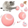 Interaktyvus kamuoliukas katėms Smart Cat Ball, rožinis Halpix