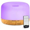 Oro drėkintuvas aromaterapijos kvapų difuzorius su 7 LED šviesos diodais, 12 W, spalva: balta