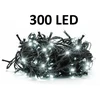 Kalėdinė girlianda su 300 LED šviesos diodų, lempučių, 21m, baltos spalvos
