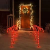 Kalėdinės dekoratyvinės sodo lemputės Candy Cane Lights Airi
