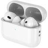 komfortiškos belaidės bluetooth ausinės, baltos