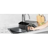 Kraftdele Dviejų skyrių karšto oro gruzdintuvė 9l 2500W + LCD KD4180 Kraft &amp; Dele, spalva: juoda